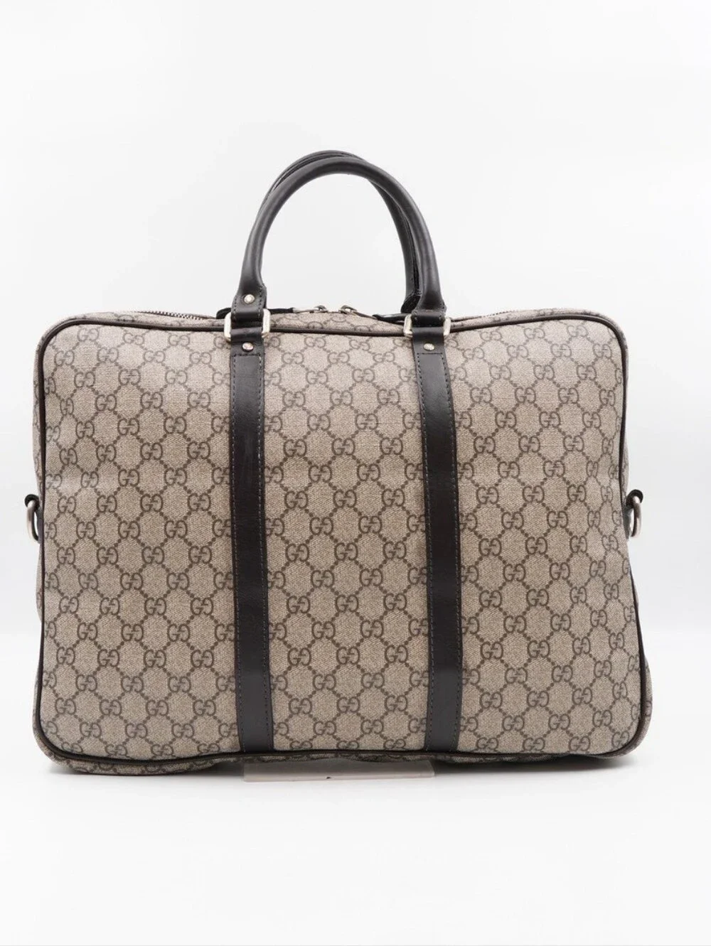 CO08 💟 GUCCI GG Plus Monogram Briefcase
